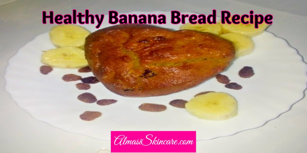 Healthy banana bread recipe